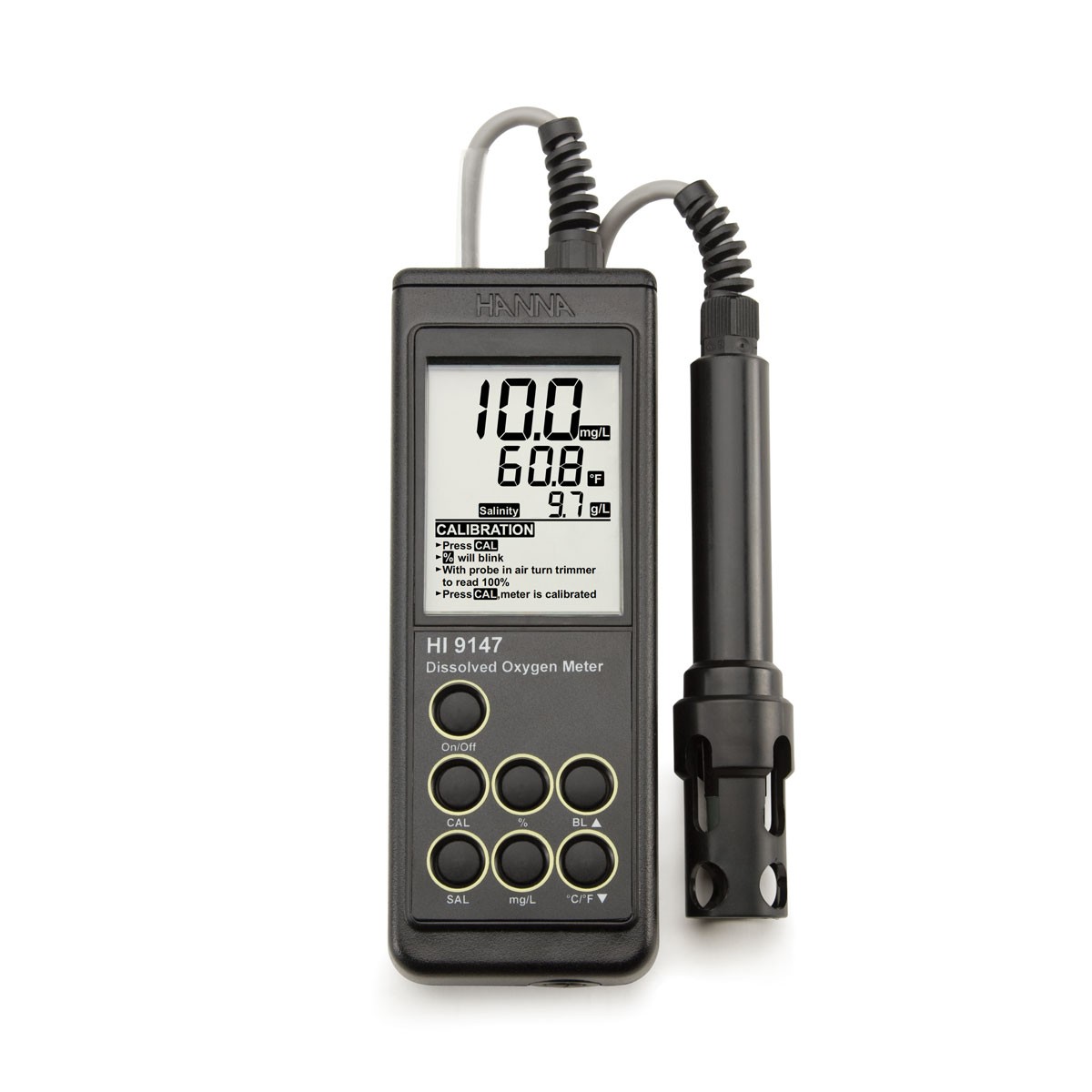 HI9147-04 портативный оксиметр HANNA INSTRUMENTS HI9147-04 по лучшей цене с доставкой - интернет-магазин Прогрессивные решения