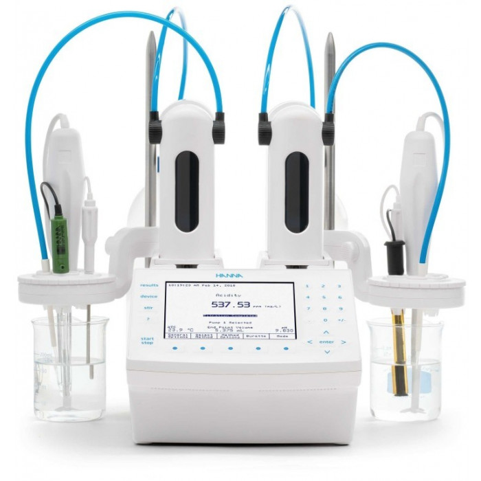 HI932C2-02 продвинутый автоматический потенциометрический титратор HANNA INSTRUMENTS HI932C2-02 по лучшей цене с доставкой - интернет-магазин Прогрессивные решения