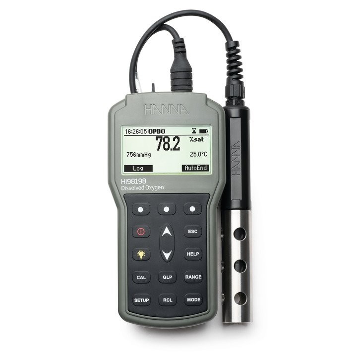 HI98198 портативный оксиметр HANNA INSTRUMENTS HI98198 по лучшей цене с доставкой - интернет-магазин Прогрессивные решения