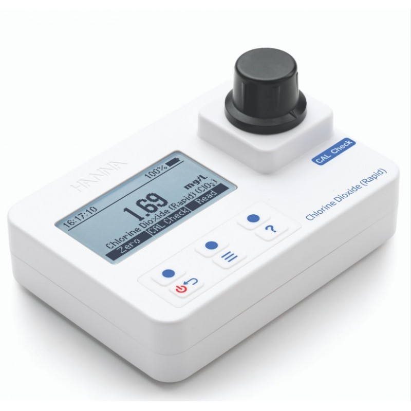 HI97779 колориметр на диоксид хлора, 0.00-2.00 мг/л HANNA INSTRUMENTS HI97779 по лучшей цене с доставкой - интернет-магазин Прогрессивные решения