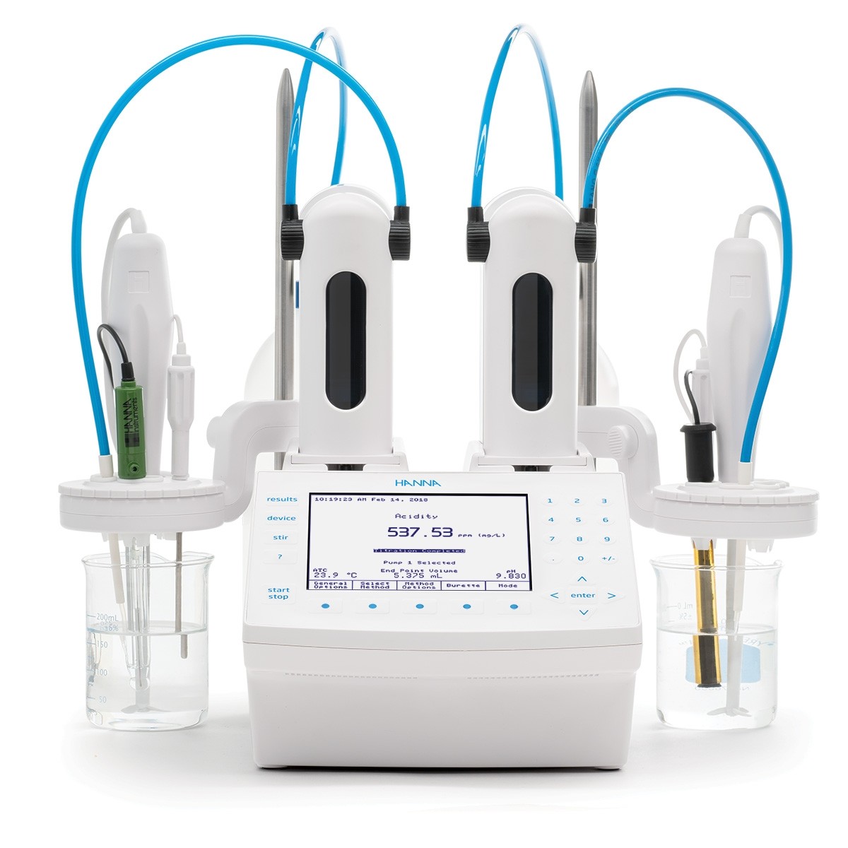 HI932C1-02 продвинутый автоматический потенциометрический титратор HANNA INSTRUMENTS HI932C1-02 по лучшей цене с доставкой - интернет-магазин Прогрессивные решения
