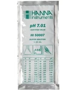 HI50007-02 раствор для калибровки рН 7.01, 25х20 мл HANNA INSTRUMENTS HI50007-02 по лучшей цене с доставкой - интернет-магазин Прогрессивные решения