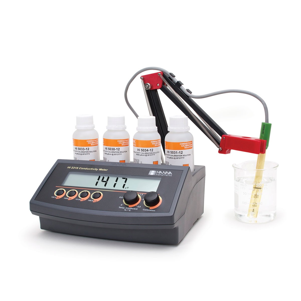 HI2315-02 лабораторный кондуктометр HANNA INSTRUMENTS HI2315-02 по лучшей цене с доставкой - интернет-магазин Прогрессивные решения