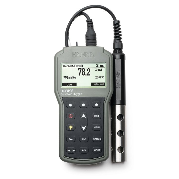 HI98198/10 портативный оксиметр, кабель 10 м. HANNA INSTRUMENTS HI98198/10 по лучшей цене с доставкой - интернет-магазин Прогрессивные решения