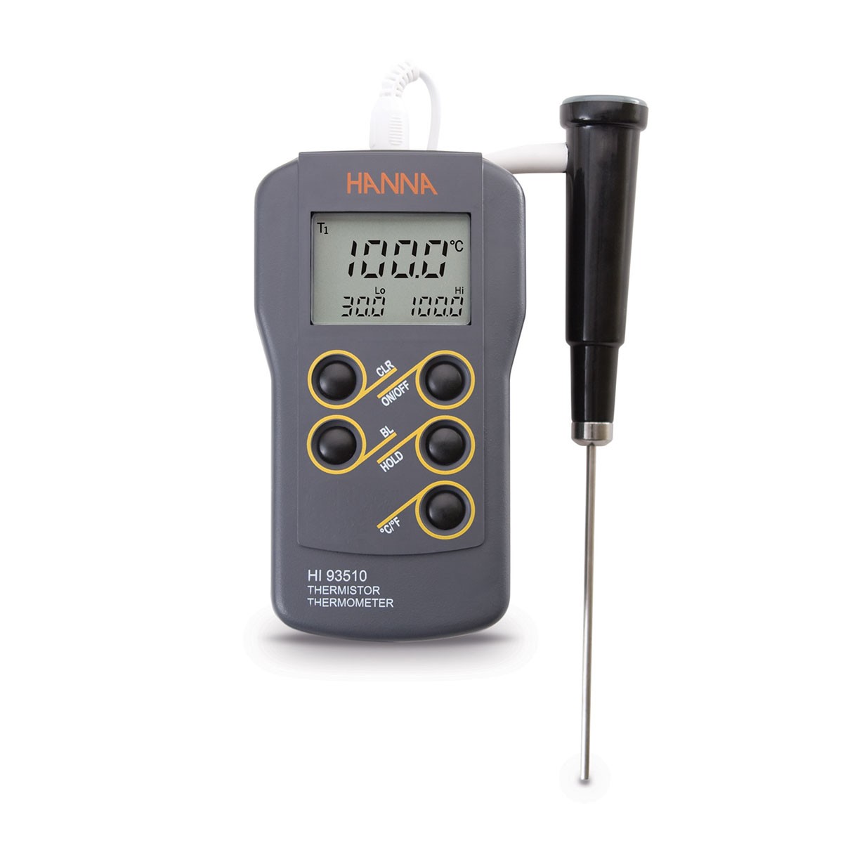 HI93510 портативный термометр -50...+150 С HANNA INSTRUMENTS HI93510 по лучшей цене с доставкой - интернет-магазин Прогрессивные решения