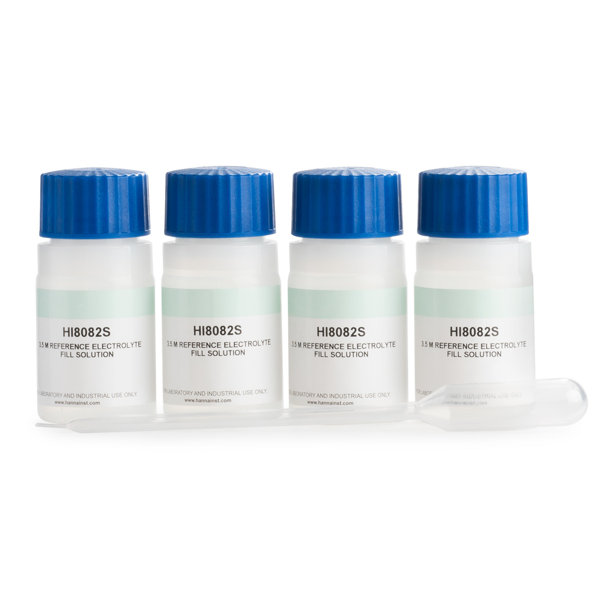 HI8082 раствор электролита, 3,5 М KCl, (4) флакон FDA емкостью 30 мл HANNA INSTRUMENTS HI8082 по лучшей цене с доставкой - интернет-магазин Прогрессивные решения