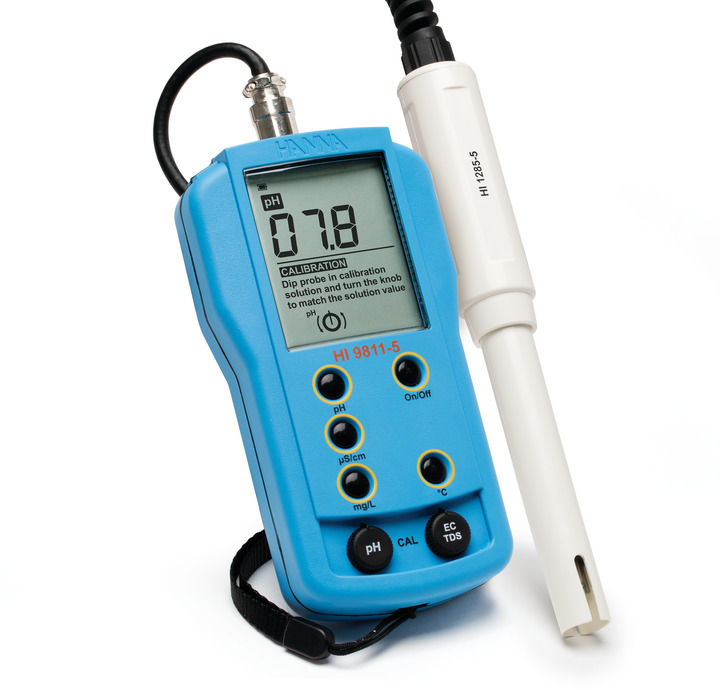 HI9811-5 портативный рН/ЕС/TDS-метр HANNA INSTRUMENTS HI9811-5 по лучшей цене с доставкой - интернет-магазин Прогрессивные решения