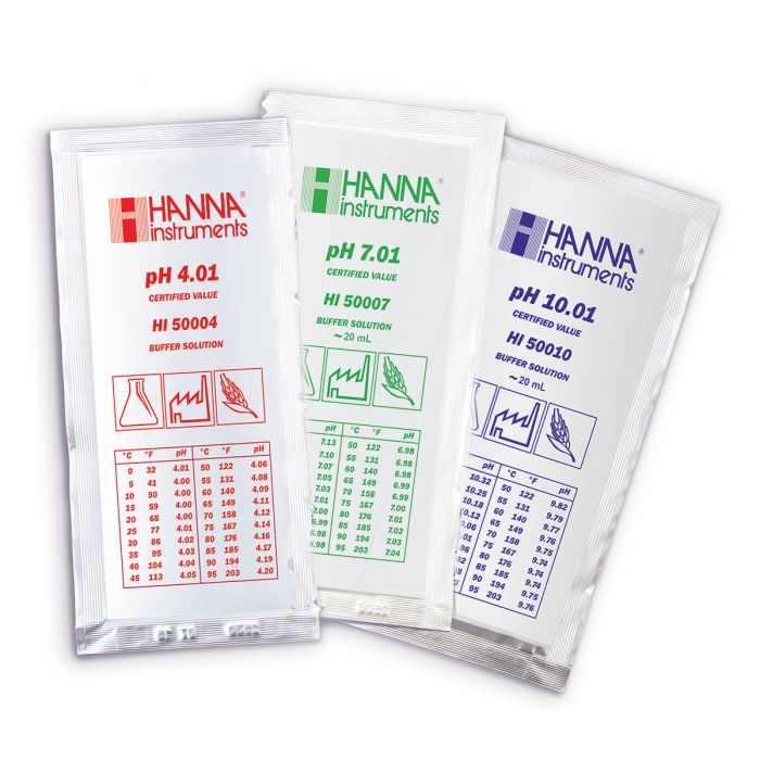 HI70009C раствор для калибровки рН 9.18, с сертификатом, 25х20 мл HANNA INSTRUMENTS HI70009C по лучшей цене с доставкой - интернет-магазин Прогрессивные решения