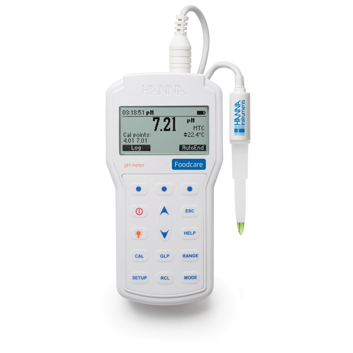 HI98161 pH-метр для пищевой промышленности HANNA INSTRUMENTS HI98161 по лучшей цене с доставкой - интернет-магазин Прогрессивные решения