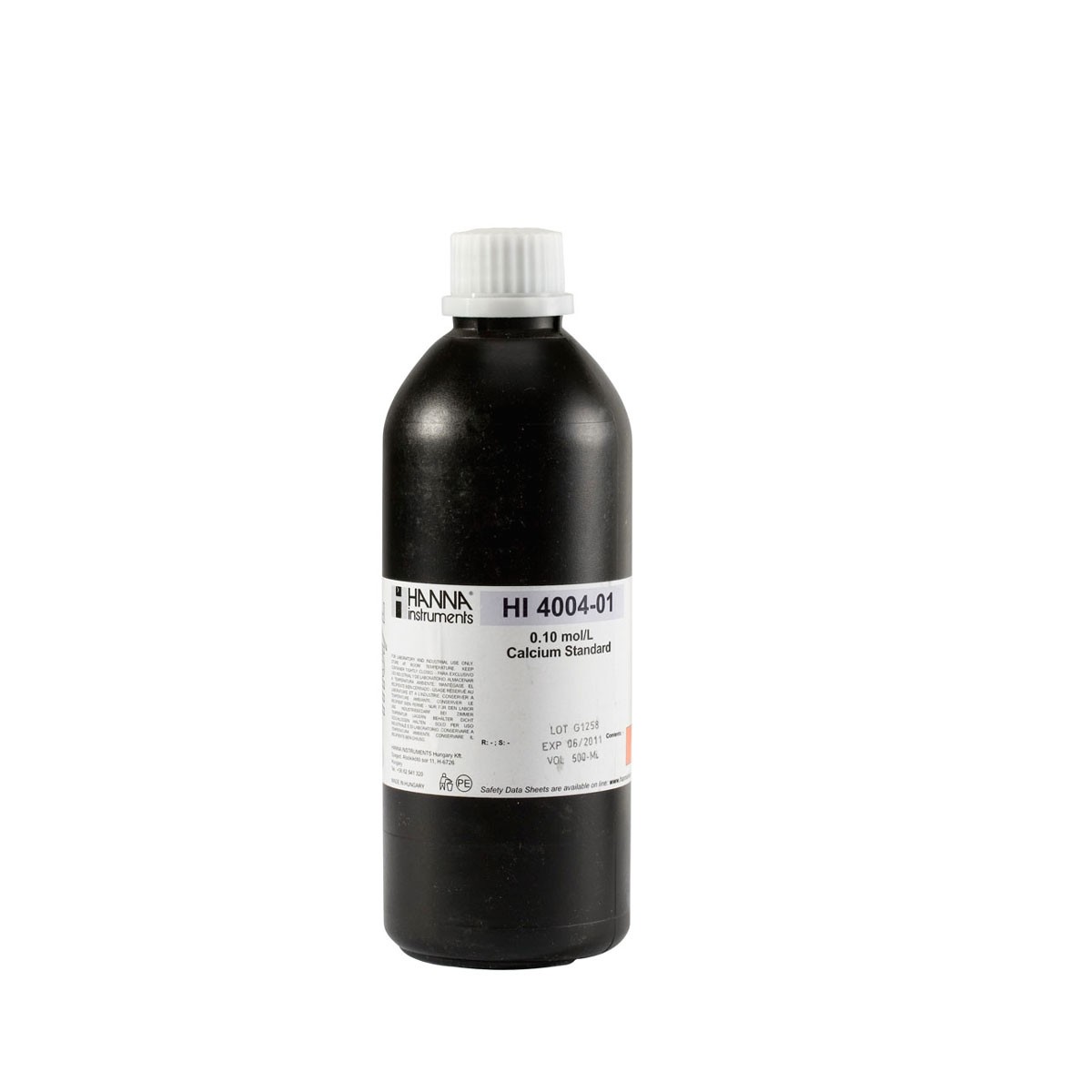 HI4004-01 стандарт для измерений на кальций 0.1М, 500 мл HANNA INSTRUMENTS HI4004-01 по лучшей цене с доставкой - интернет-магазин Прогрессивные решения