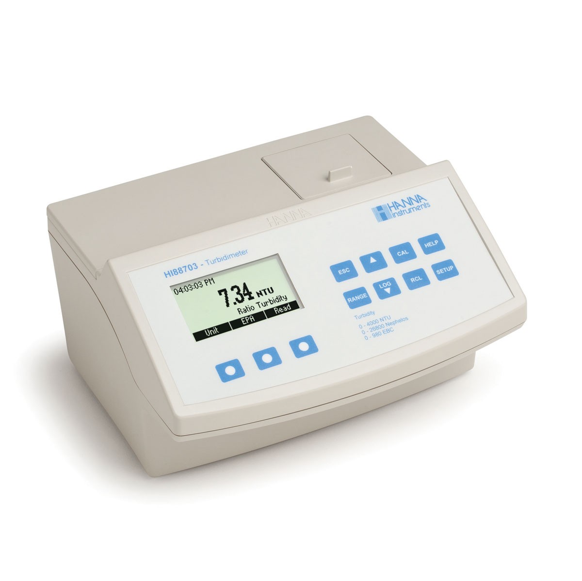 HI88703-02 настольный измеритель мутности 0-4000 NTU HANNA INSTRUMENTS HI88703-02 по лучшей цене с доставкой - интернет-магазин Прогрессивные решения