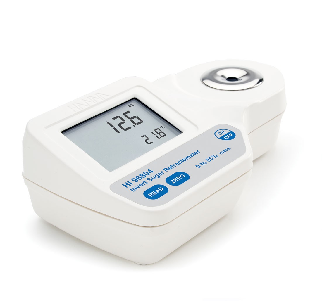 HI96804 цифровой рефрактометр для измерений весовых % инвертного сахара HANNA INSTRUMENTS HI96804 по лучшей цене с доставкой - интернет-магазин Прогрессивные решения