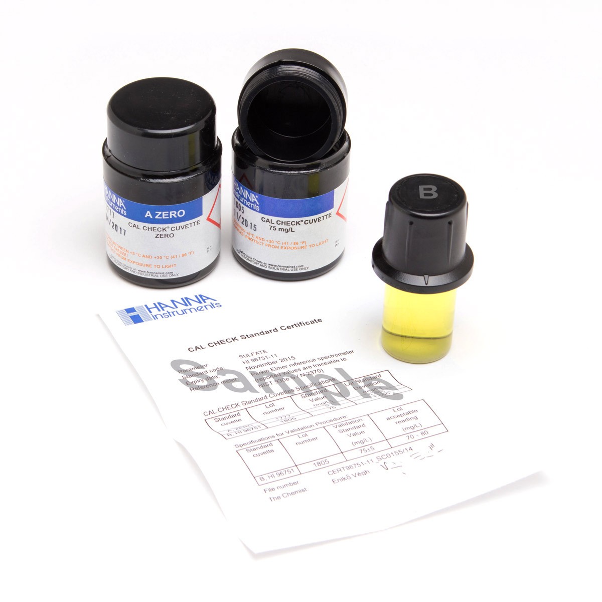 HI96770-11 CAL CHECK калибровочный стандарт для HI96770 HANNA INSTRUMENTS HI96770-11 по лучшей цене с доставкой - интернет-магазин Прогрессивные решения