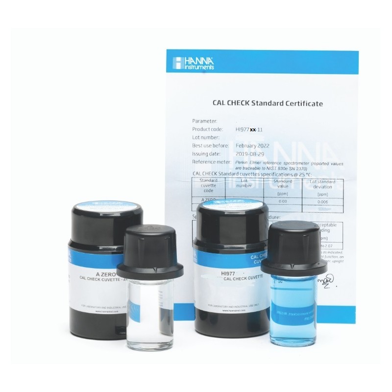 HI97732-11 CAL CHECK калибровочный стандарт для HI97732 HANNA INSTRUMENTS HI97732-11 по лучшей цене с доставкой - интернет-магазин Прогрессивные решения