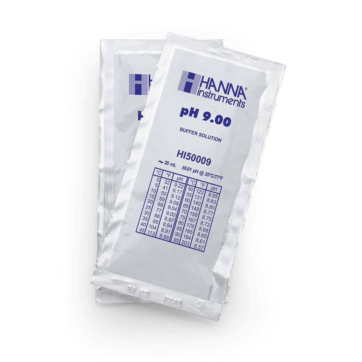 HI50009-02 раствор для калибровки рН 9.00, 25х20 мл HANNA INSTRUMENTS HI50009-02 по лучшей цене с доставкой - интернет-магазин Прогрессивные решения