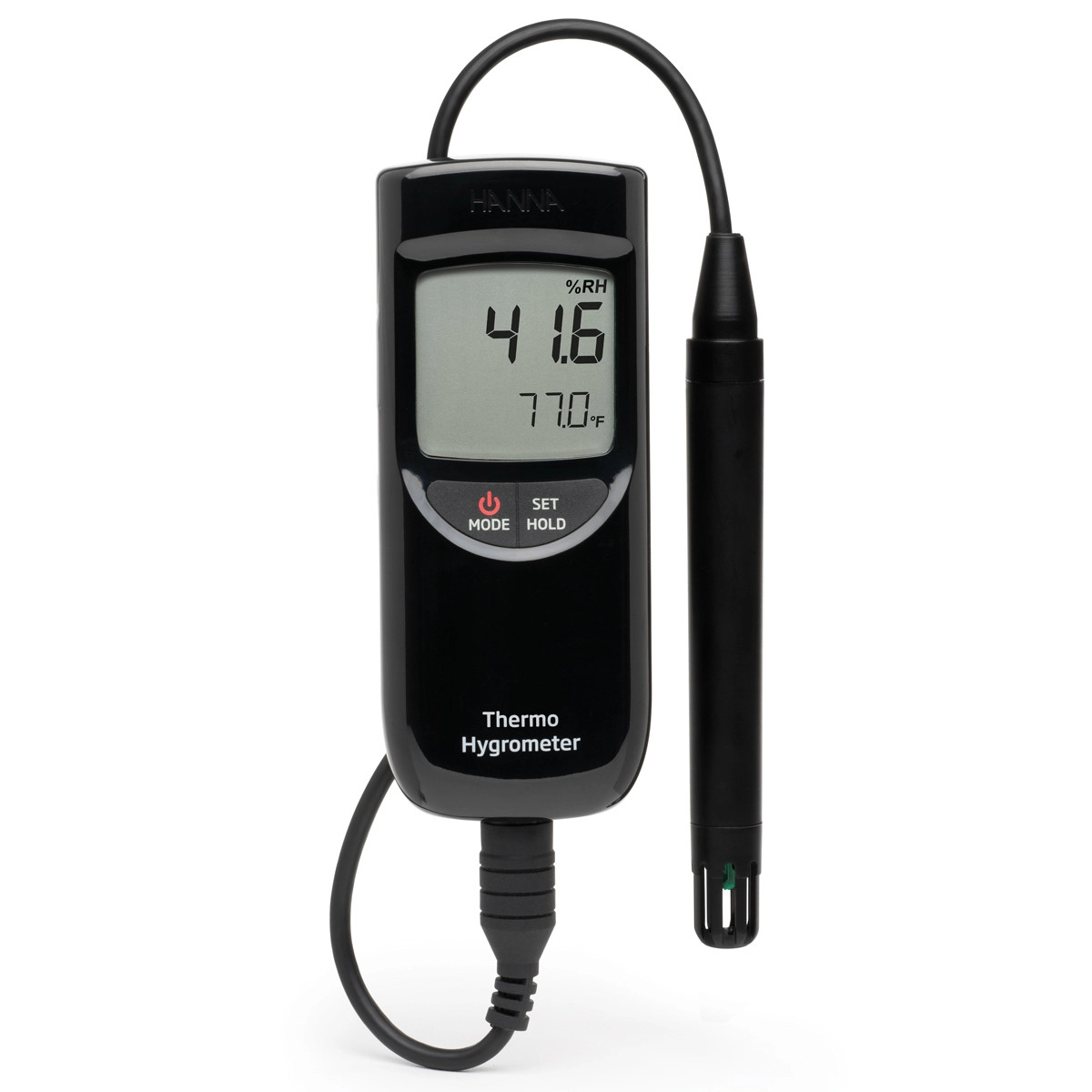HI9564 портативный термогигрометр с зондом HANNA INSTRUMENTS HI9564 по лучшей цене с доставкой - интернет-магазин Прогрессивные решения