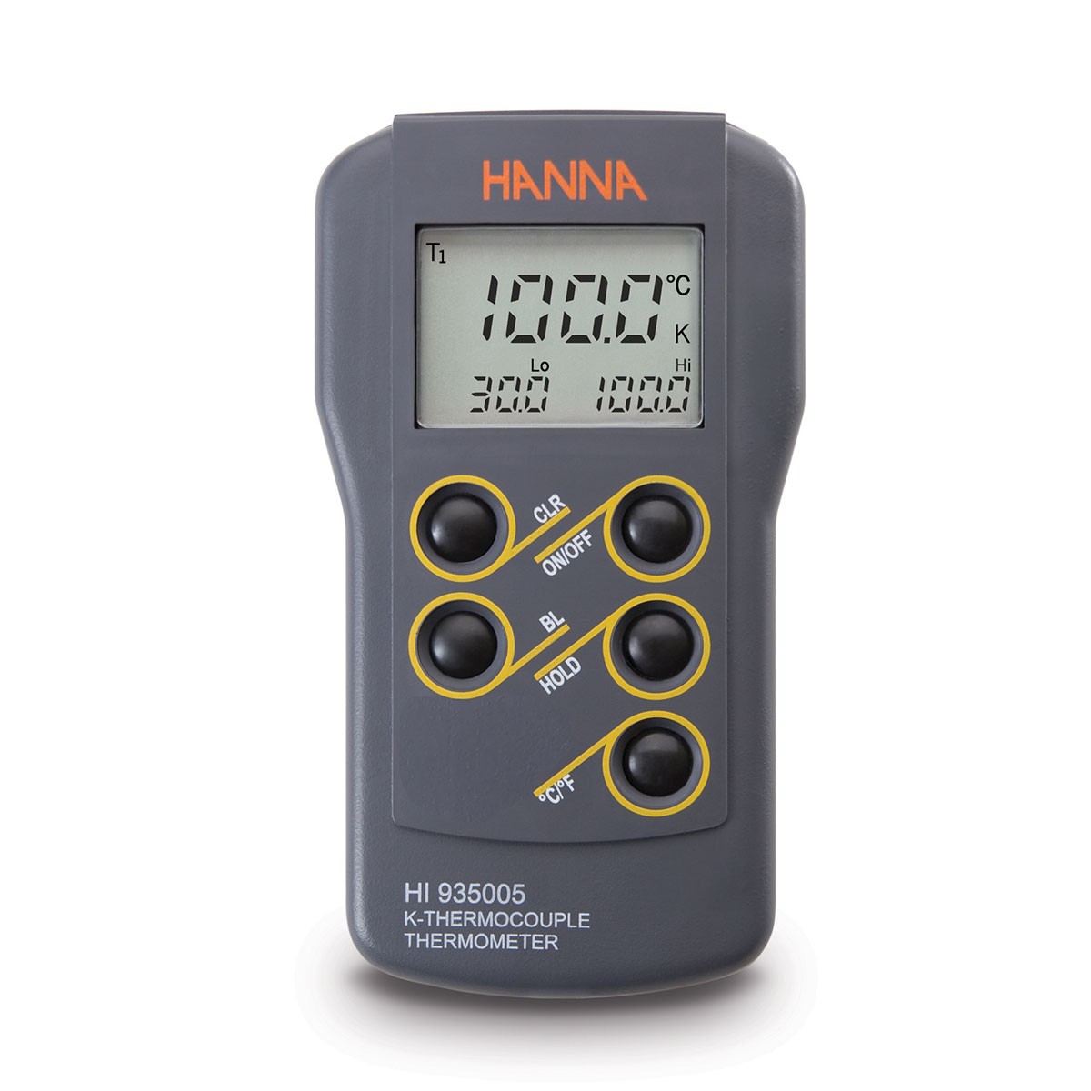 HI935005 портативный микропроцессорный термометр с 2-мя диапазонами HANNA INSTRUMENTS HI935005 по лучшей цене с доставкой - интернет-магазин Прогрессивные решения