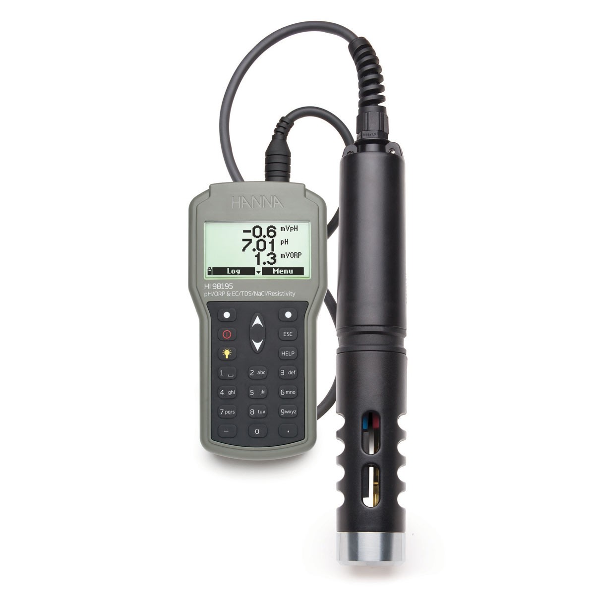 HI98195 портативный мультипараметровый измеритель рН/ОВП/проводимости HANNA INSTRUMENTS HI98195 по лучшей цене с доставкой - интернет-магазин Прогрессивные решения