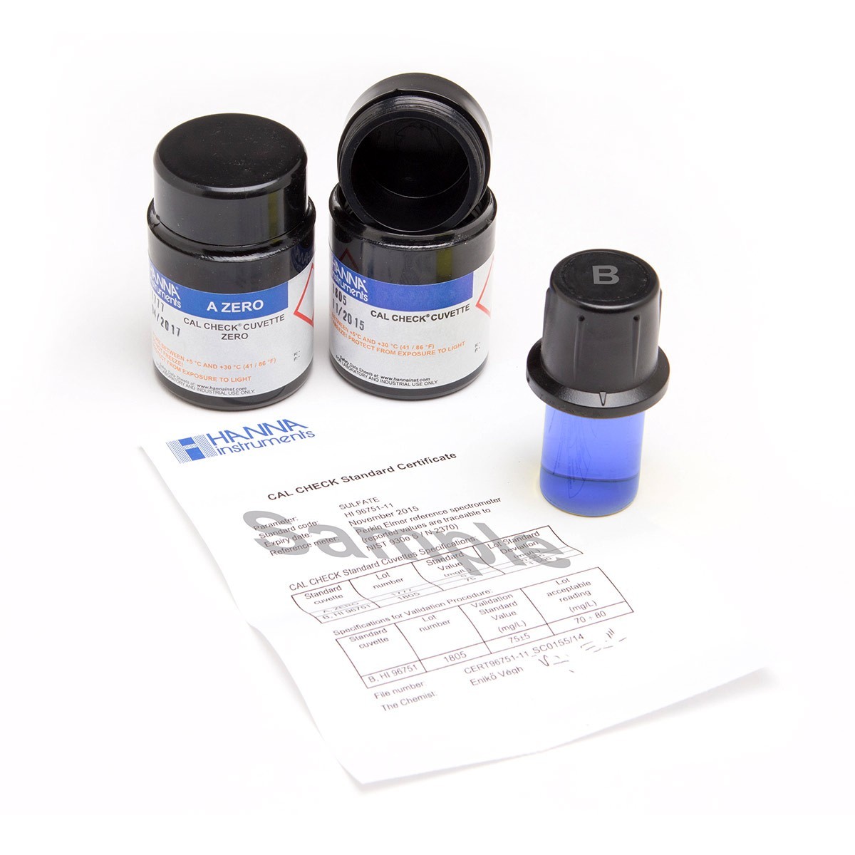 HI96769-11 CAL CHECK калибровочный стандарт для HI96769 HANNA INSTRUMENTS HI96769-11 по лучшей цене с доставкой - интернет-магазин Прогрессивные решения