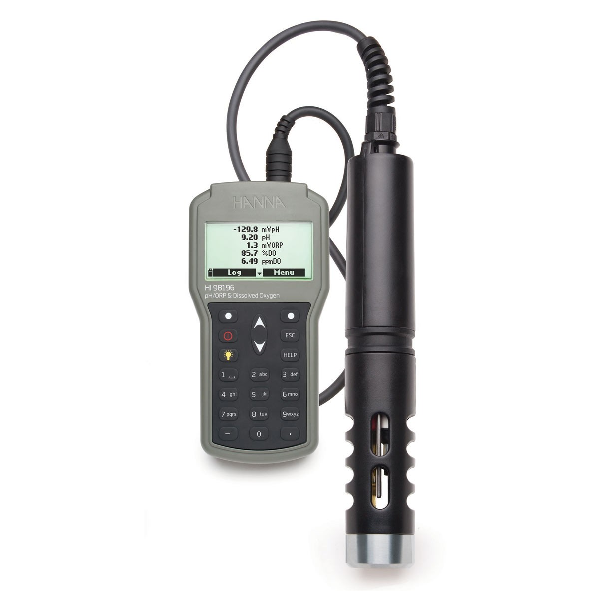 HI98196 портативный мультипараметровый измеритель рН/ОВП/кислорода HANNA INSTRUMENTS HI98196 по лучшей цене с доставкой - интернет-магазин Прогрессивные решения