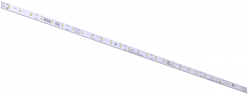 Светодиодный модуль LINE 500x11.6 AL1 3x9 Refond 2835 THA CRI80 50KE50-C АРГОС-ЭЛЕКТРОН  по лучшей цене с доставкой - интернет-магазин Прогрессивные решения