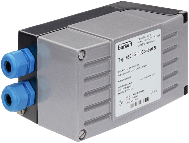 8635 Цифровой электропневматический позиционер SideCONTROL BURKERT 8635 по лучшей цене с доставкой - интернет-магазин Прогрессивные решения