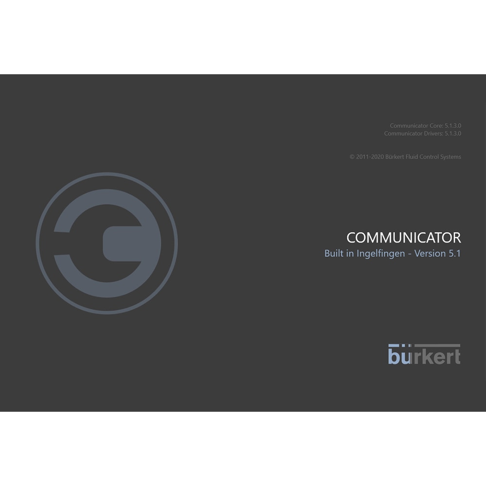 8920 Программное обеспечение Bürkert Communicator BURKERT 8920 по лучшей цене с доставкой - интернет-магазин Прогрессивные решения