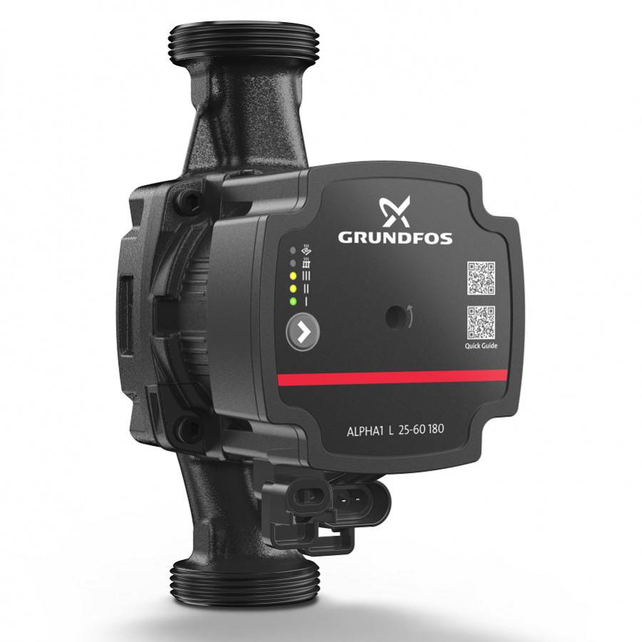 Циркуляционный насос Grundfos ALPHA1 L 32-60 180 Грундфос  по лучшей цене с доставкой - интернет-магазин Прогрессивные решения