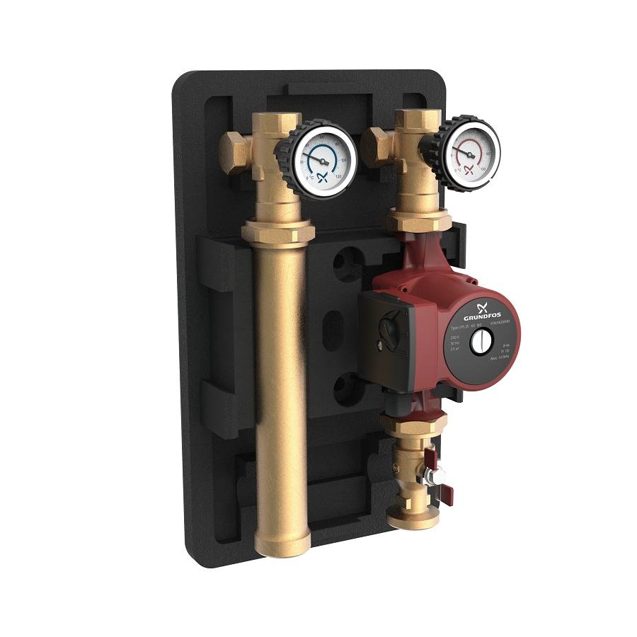 Насосная группа Grundfos HEATMIX D25 UPS 40 Грундфос  по лучшей цене с доставкой - интернет-магазин Прогрессивные решения