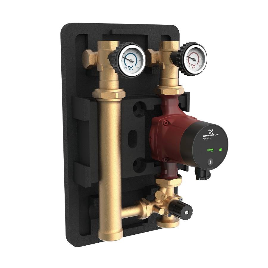 Насосная группа Grundfos HEATMIX M25 ALPHA2L 40 Грундфос  по лучшей цене с доставкой - интернет-магазин Прогрессивные решения