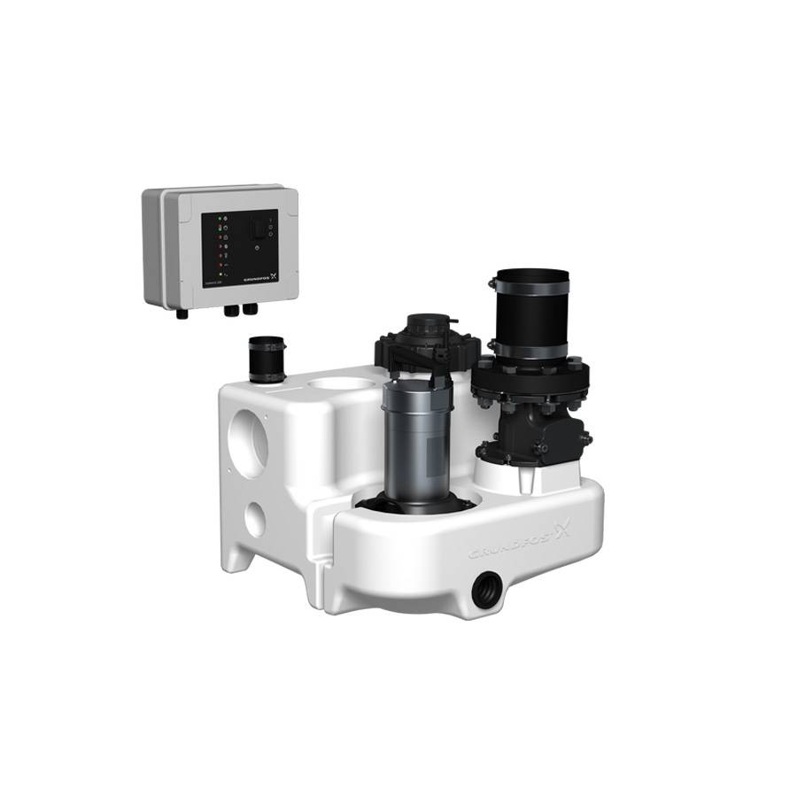 Канализационная насосная установка Grundfos MULTILIFT MSS.11.3.2 (4м, без обратного клапана) Грундфос  по лучшей цене с доставкой - интернет-магазин Прогрессивные решения