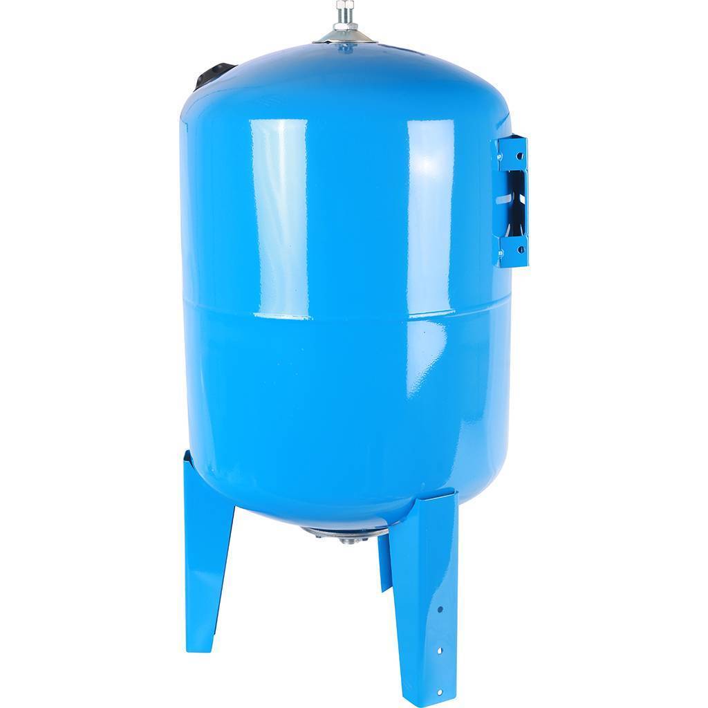 STOUT STW-0002 Расширительный бак, гидроаккумулятор 100 л. вертикальный (цвет синий) STOUT STW-0002-000100 по лучшей цене с доставкой - интернет-магазин Прогрессивные решения