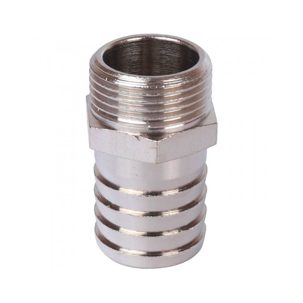 Купить SFT-0067-011440 STOUT  Штуцер НР никелированный 1"1/4x40 STOUT по лучшей цене с доставкой - интернет-магазин Прогрессивные решения