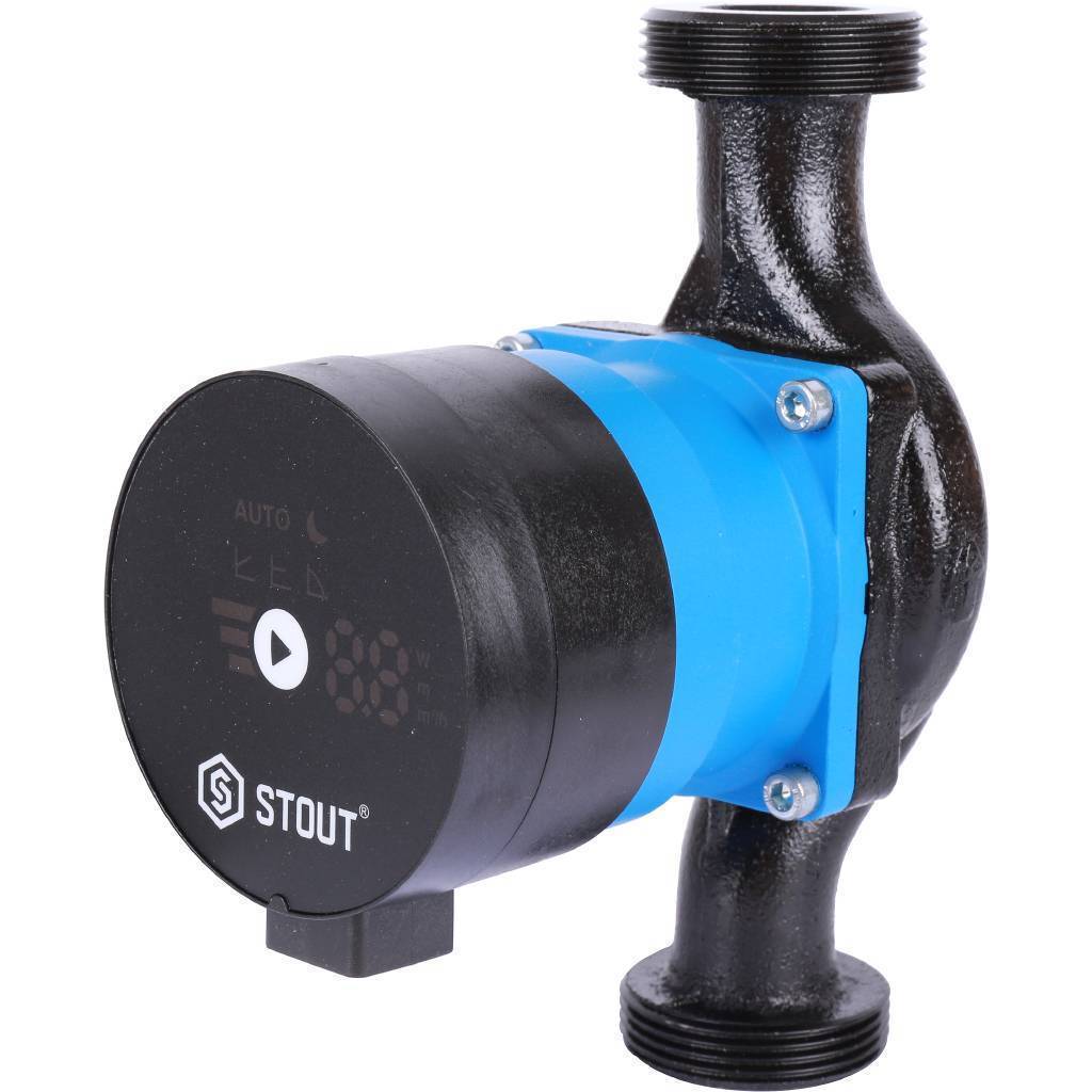 Купить SPC-0003-2580180 STOUT  Насос циркуляционный mini pro 25/80-180 STOUT по лучшей цене с доставкой - интернет-магазин Прогрессивные решения