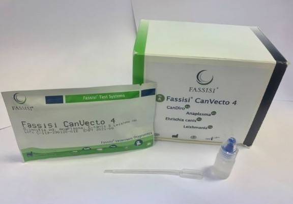 Fassisi CanVecto 4 - тест для обнаружения Dirofilaria immitis , Anaplasma phagocytophila , Ehrlichia Прогрессивные решения 1106.038 по лучшей цене с доставкой - интернет-магазин Прогрессивные решения