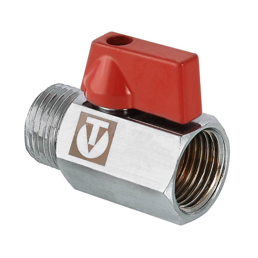 Кран шаровой MINI с внутренней/наружной резьбой VALTEC  по лучшей цене с доставкой - интернет-магазин Прогрессивные решения