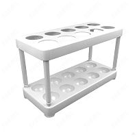 Штатив для пробирок 10 гнезд, Labtex Лабтех 1-74060 по лучшей цене с доставкой - интернет-магазин Прогрессивные решения