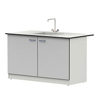 Стол-мойка ЛАБ-PRO MO 150.80.90 CM ЛОиП  по лучшей цене с доставкой - интернет-магазин Прогрессивные решения